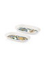 Hermia Plato de Servicio LMN006 Multicolor 2 Piezas de 26 cm